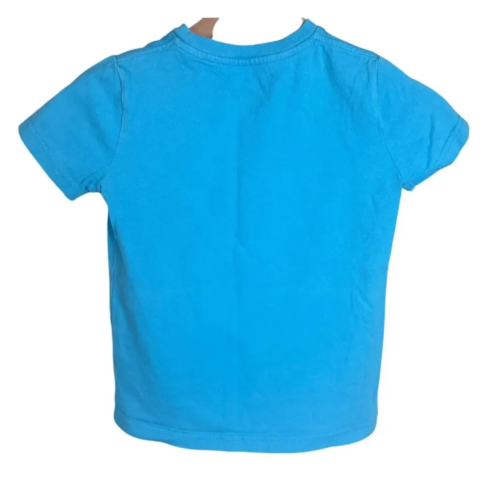 Mini Moden 5-6Y Popsicle T-shirt Toddler Blue